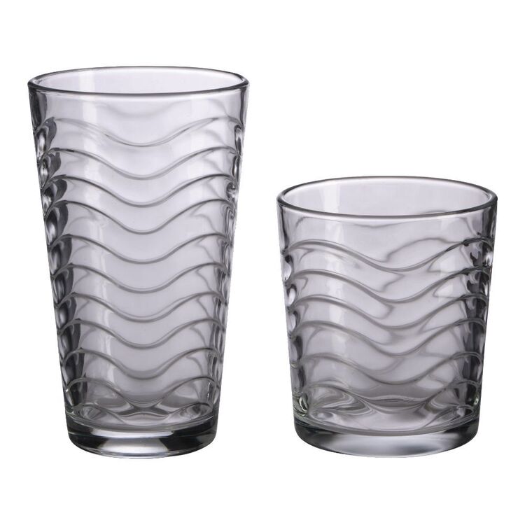 Circleware Pulse Entertaining Set 12 Piece Clear