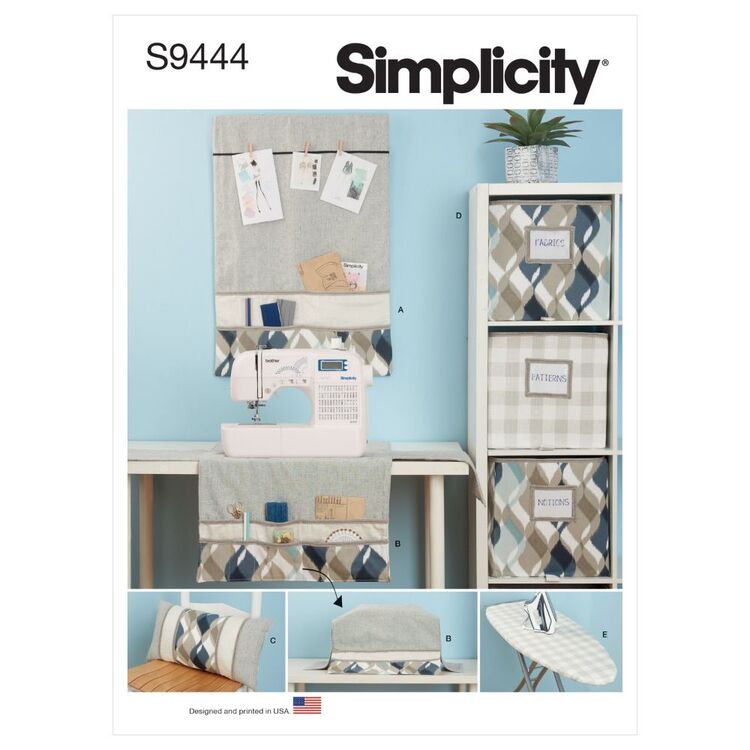 Simplicity Sewing Pattern S9444 Creative Space Décor