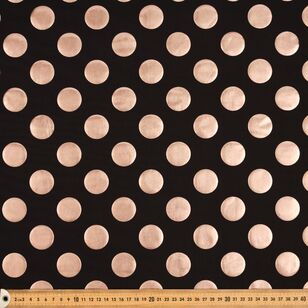 Spot Printed 145 cm Electric Dance Knit Fabric Gold Spot 145 cm