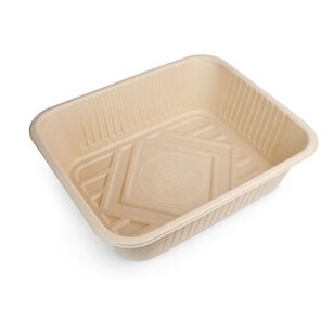 EcoSouLife Party Serving Tray 5 Pack White