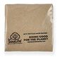 EcoSouLife Recycled Paper Cocktail Napkins 50 Piece Natural 23 x 23 cm