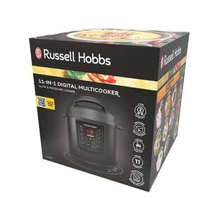 Russell Hobbs 11 In 1 Digital Multicooker Black 6 L