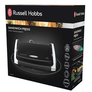 Russell Hobbs Sandwich Press Black
