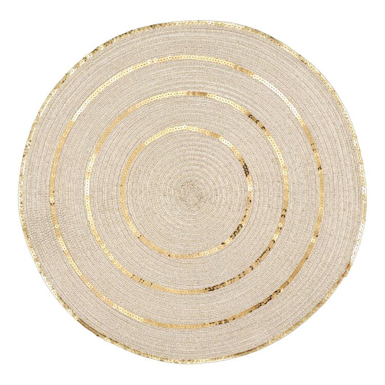 Jolly & Joy Sequin Round Placemat