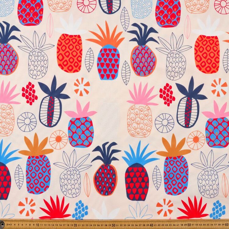 Jocelyn Proust Pineapples150 cm Weatherproof Canvas Fabric