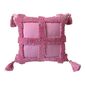 Ombre Home Sunshine Daze Tufted Cushion Cover Purple 45 x 45 cm