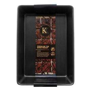 Kate's Kitchen Premium Bake & Roast Tin Grey 33 cm