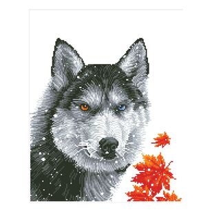 Diamond Dotz Forest Wolf Kit Multicoloured 48 x 58 cm