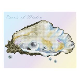 Diamond Dotz Pearls Of Wisdom Kit Multicoloured 43 x 35 cm