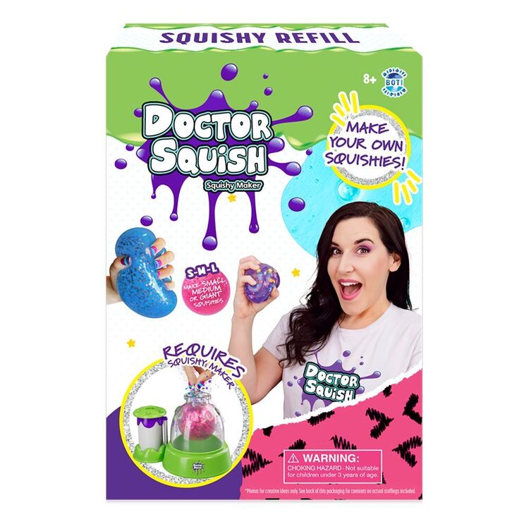 Doctor Squish Squishy Party Pack Refill Multicoloured
