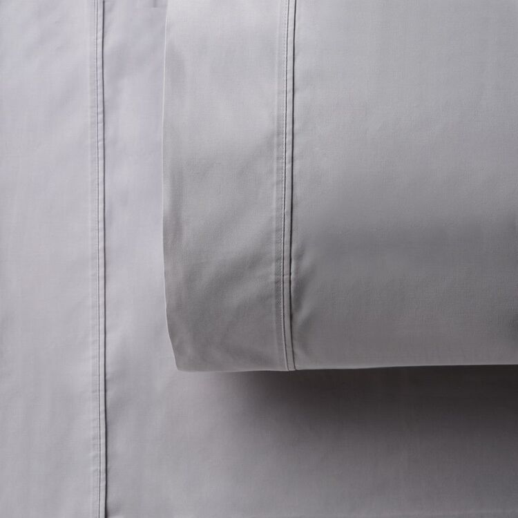 Silver Thread Sheets KOO Elite 1000 Thread Count Cotton Sheet Set Silver | Spotlight New Zealand