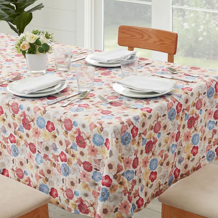 KOO Pressed Flowers Tablecloth