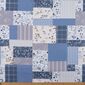 Orla Patchwork 150 cm Printed Cotton Canvas Blue & Multicoloured 150 cm