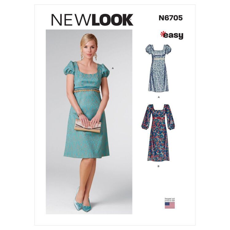 New Look Sewing Pattern N6705 Misses' Dress