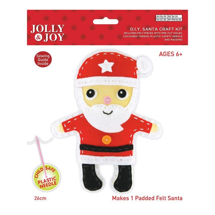 Jolly & Joy DIY Christmas Santa Doll