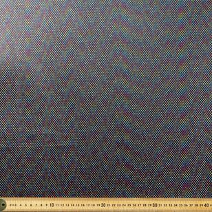 Yarn Dyed Oil Slick Printed 150 cm Net Fabric Multicoloured 150 cm