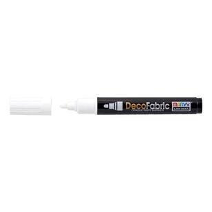 Marvy DecoColor Fabric Marker White