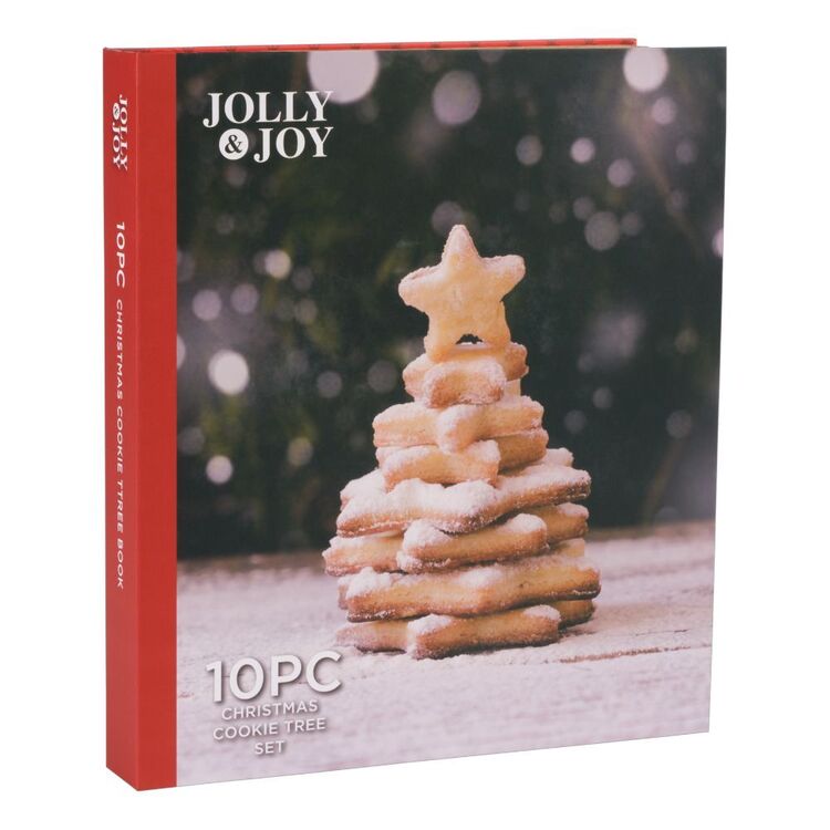Jolly & Joy Tree 3D Cookie Cutter Set 10 Piece