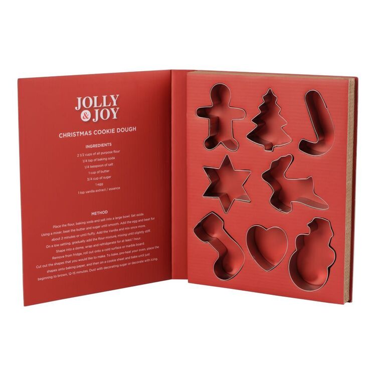 Jolly & Joy Cookie Cutter 8 Piece Set