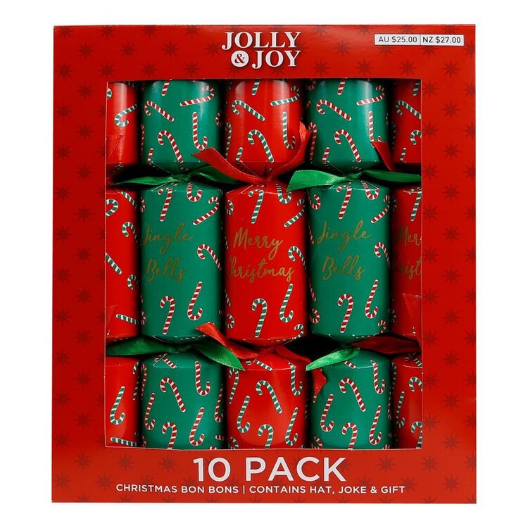 Jolly & Joy Candy Cane Bon Bon 10 Pack