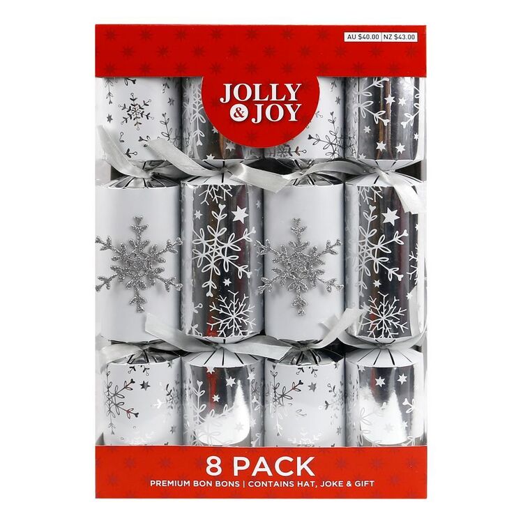 Jolly & Joy Snowflake Bon Bon 8 Pack