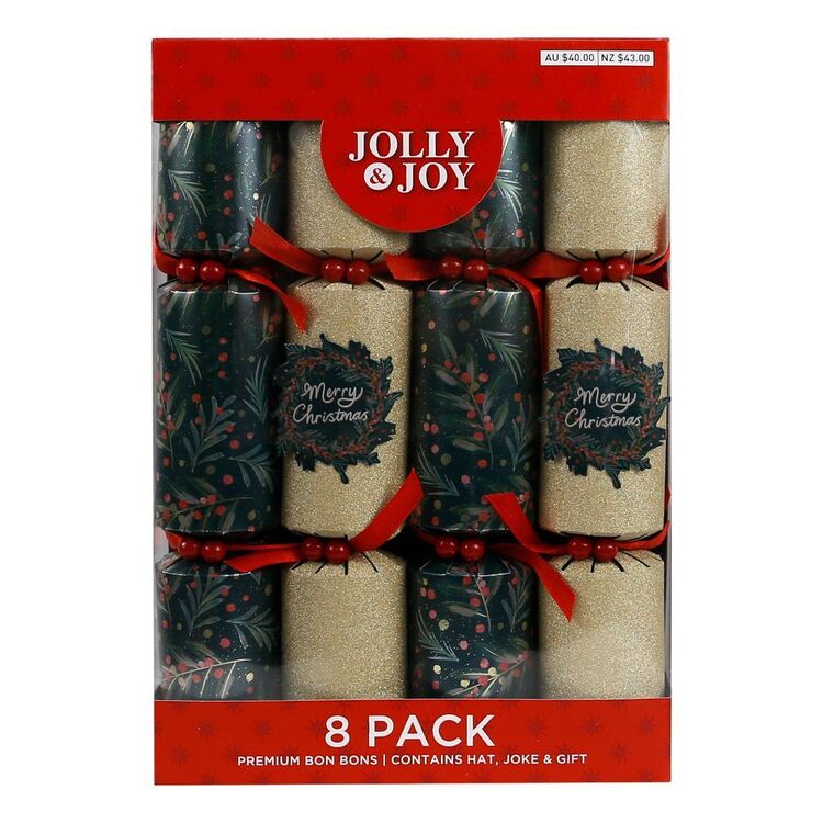 Jolly & Joy Glitter Bon Bon 8 Pack