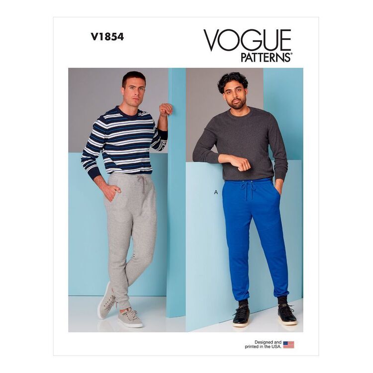 Vogue Sewing Pattern V1854 Men's Pants