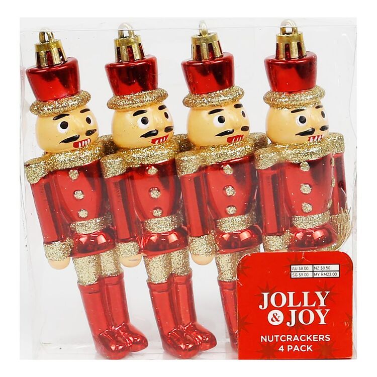 Jolly & Joy Christmas Nutcracker 4 Pack