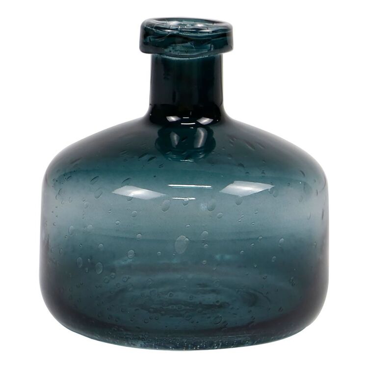 KOO Wide Glass Bottle Vase