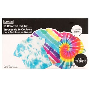 American Crafts 16 Colour Oh My! Tie Dye Kit Multicoloured 120 mL