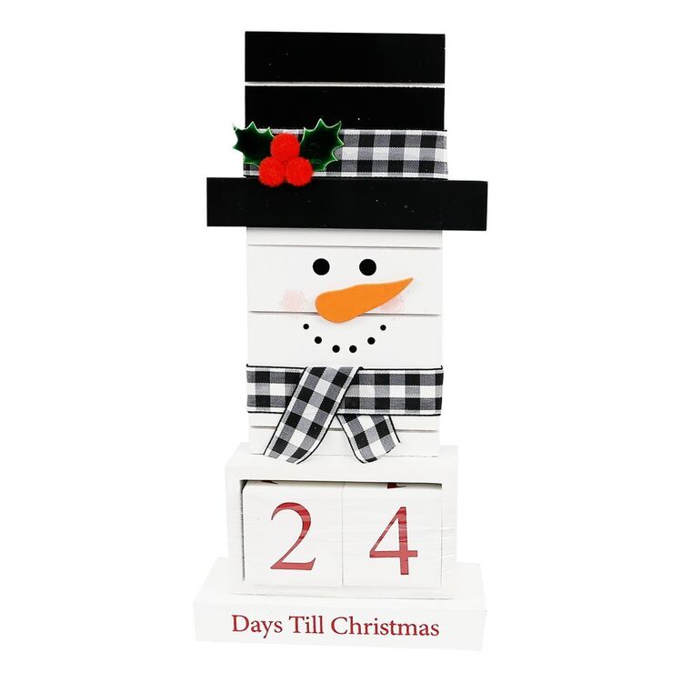 Jolly & Joy Snowman Countdown Calendar