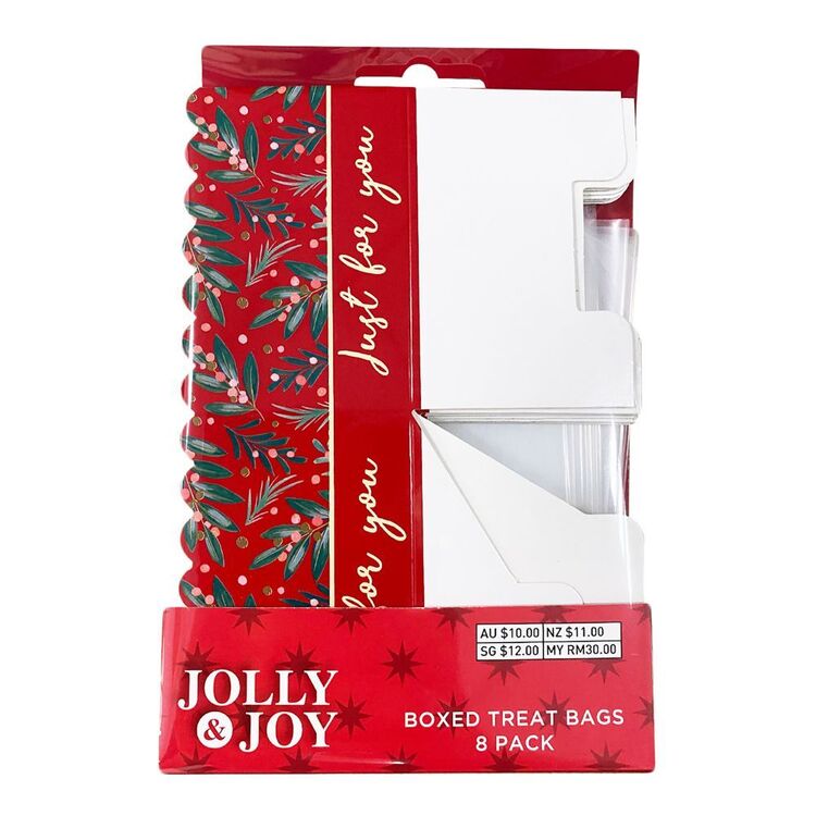 Jolly & Joy DIY Boxed Treat Bag 8 Pack