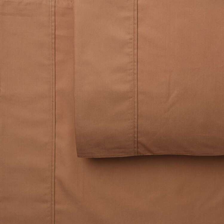 Eminence 1000 Thread Count Fitted Sheet Toffee