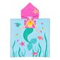 KOO Kids House Hooded Beach Towel Mermaid Multicoloured 60 x 120 cm