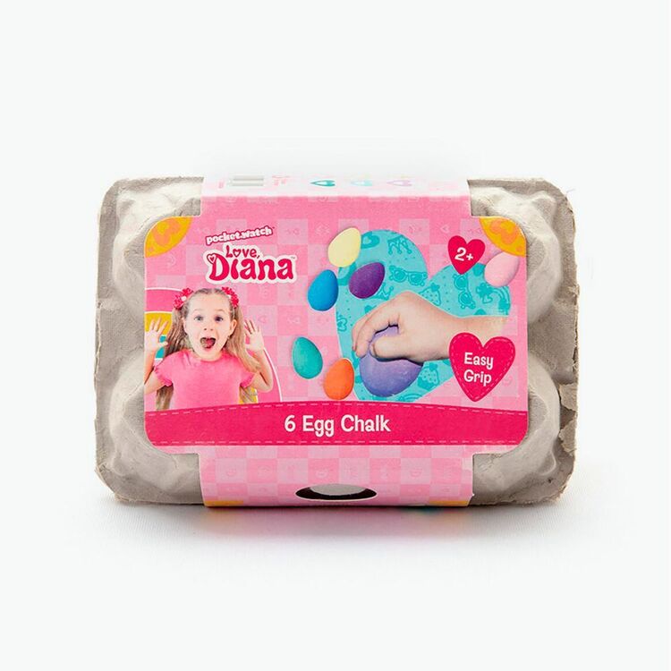 Love Diana Egg Chalk 6 Pack