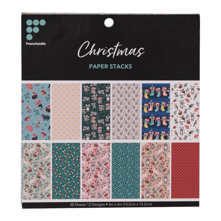 Francheville Christmas Animals Paper Pad