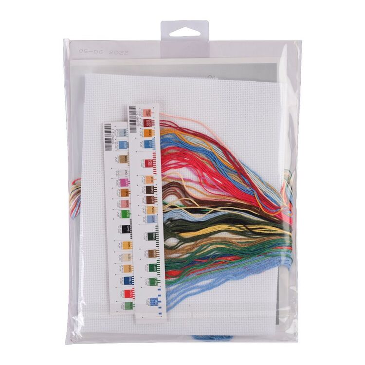 Dimensions Checking List Stocking Cross Stitch Kit Multicoloured 41 cm
