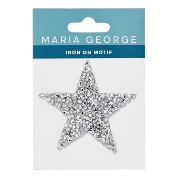 Maria George Twinkle Star Iron On Motif