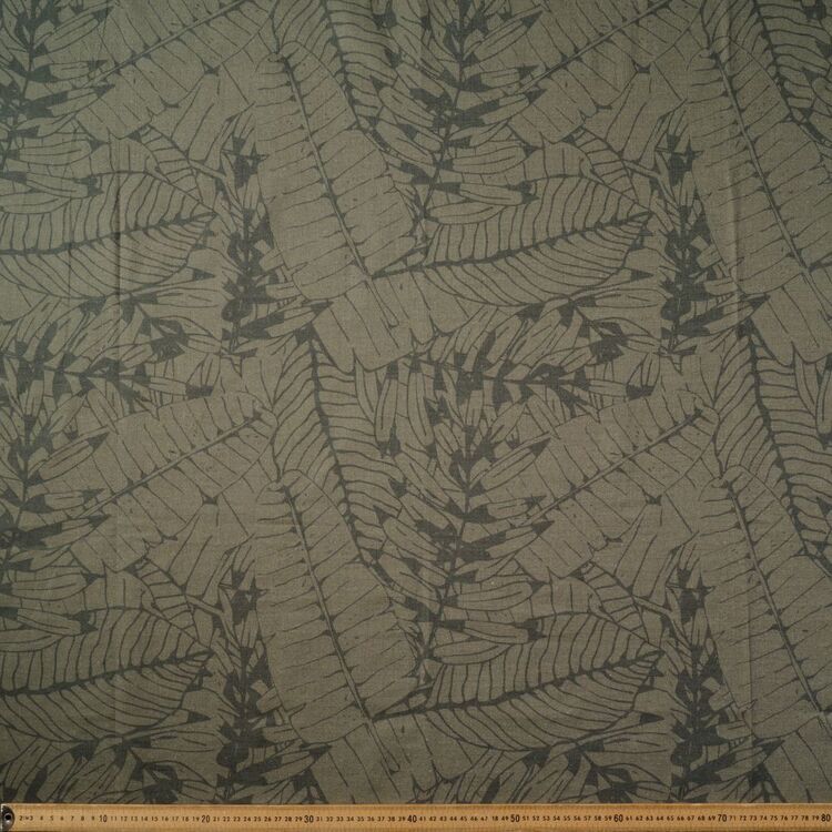 May Printed 112 cm Cotton Slub Fabric
