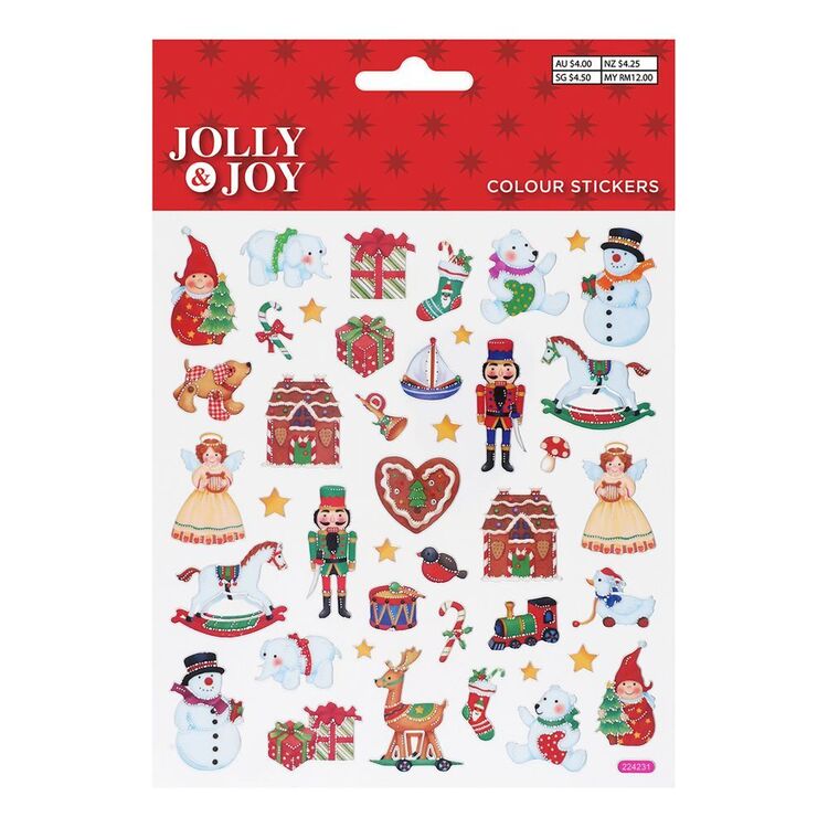 Christmas Drummer Boy Stickers 47 Pack