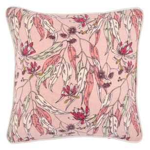 Brampton House Georgie Printed Cushion Pink 45 x 45 cm