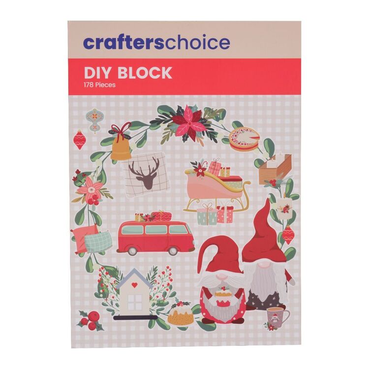 Crafter's Choice Merry & Bright DIY Block