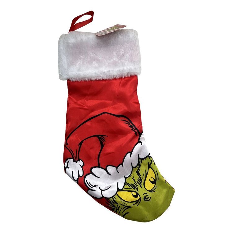 Jolly & Joy Christmas Grinch Stocking