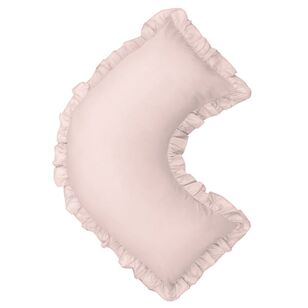 Brampton House Frill V Shape Pillowcase Pink V Shape