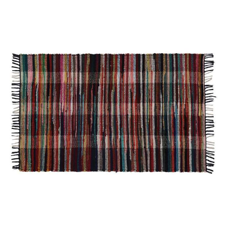 KOO Cotton Rug Chindi Multicoloured 90 x 150 cm