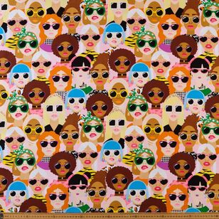 Cool Printed 112 cm Buzoku Duck Fabric Multicoloured 112 cm