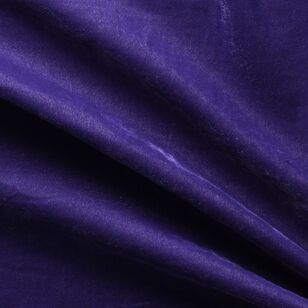 Plain 112 cm Costume Velveteen Fabric Royal Blue 112 cm