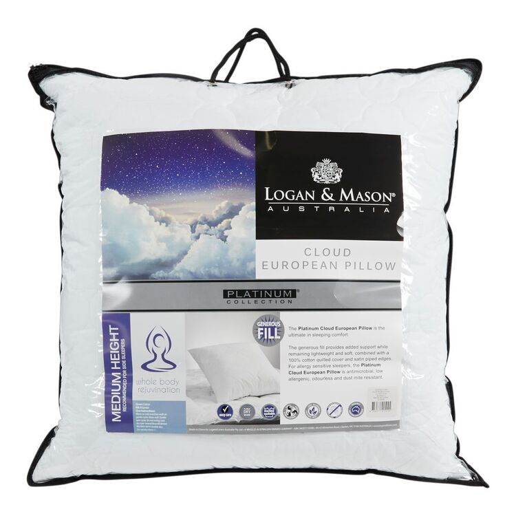 Logan & Mason Lux Cloud European Pillow