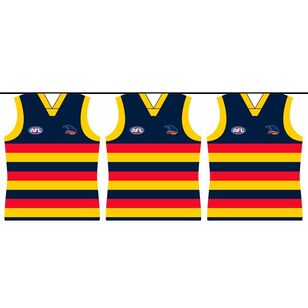 AFL Adelaide Crows Jersey Bunting Multicoloured 5 m