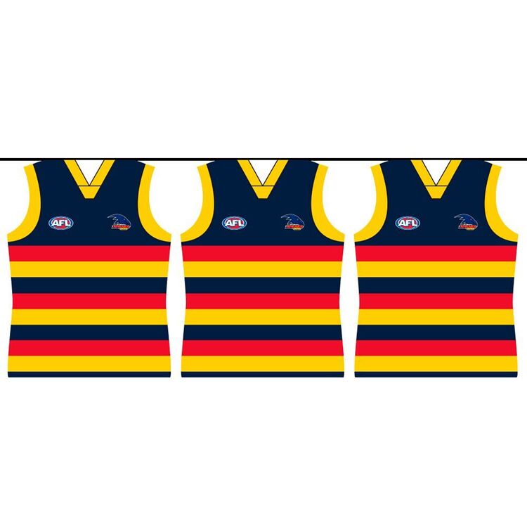 AFL Adelaide Crows Jersey Bunting